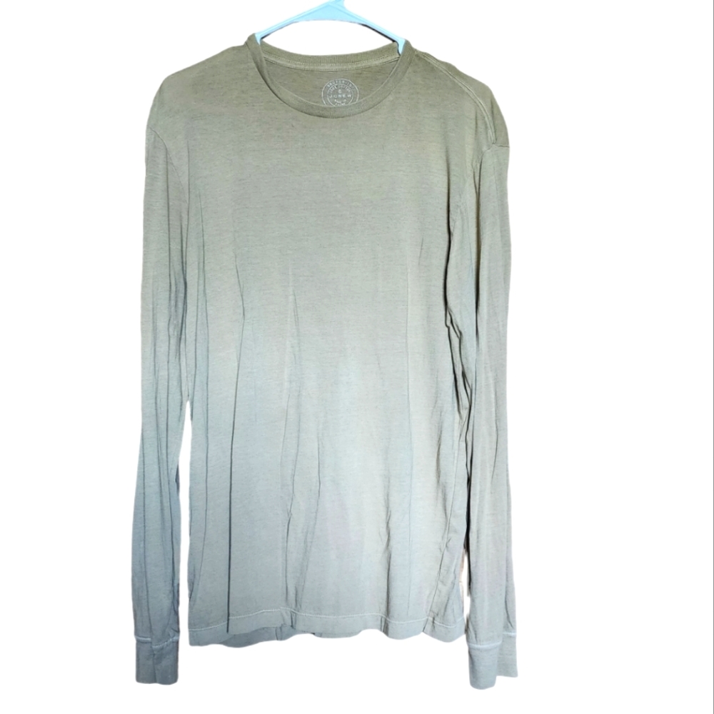JCrew Broken In Men's Long Sleeve Shirt Khaki